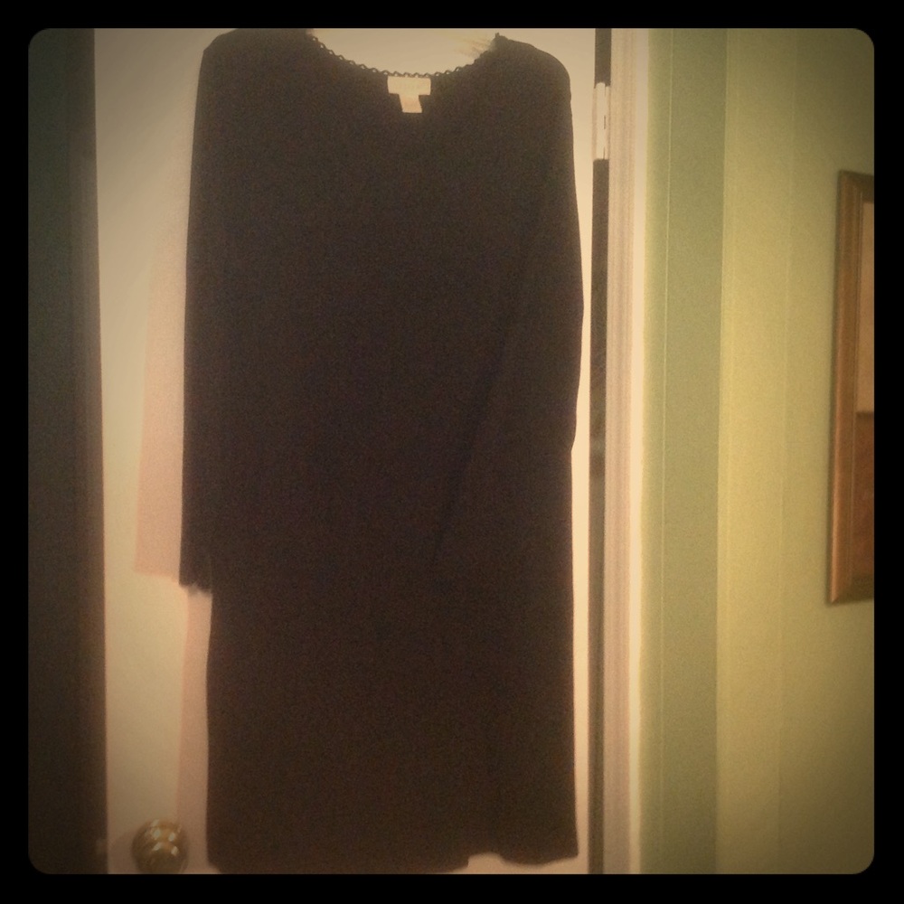 J Jill Black Dress  Pre-owned, size Large
